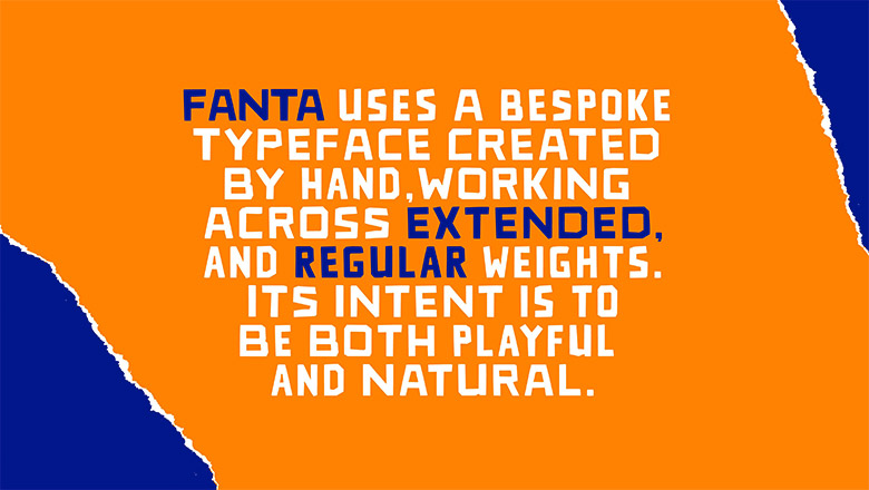 芬达（FANTA）标志，芬达（FANTA）LOGO，芬达（FANTA）品牌形象设计，饮品包装设计，饮品品牌设计