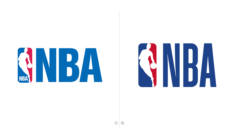 NBA LOGO，NBA标志，篮球标志设计，NBA品牌形象设计
