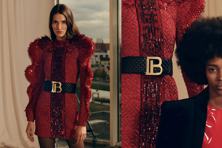 巴尔曼（Balmain）logo,巴尔曼（Balmain）标志,巴尔曼（Balmain）品牌形象,奢侈品标志设计