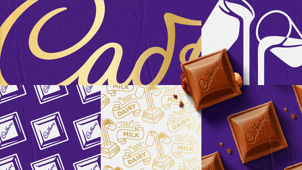 吉百利（Cadbury）LOGO,吉百利（Cadbury）标志,巧克力品牌设计,巧克力标志,巧克力LOGO